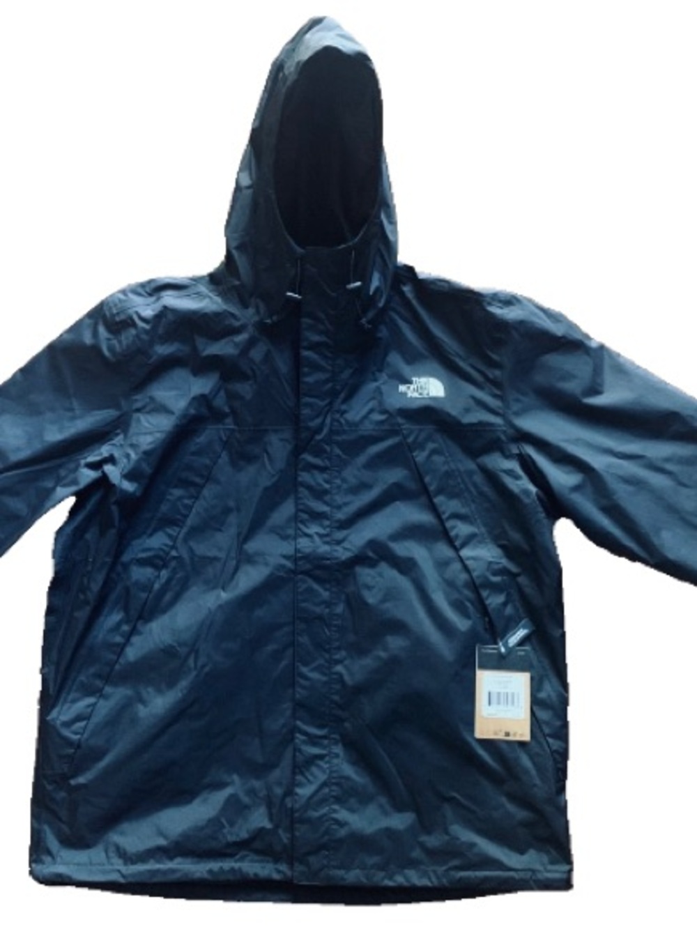 NWT The North Face Men's Black Waterproof Hooded Jacket